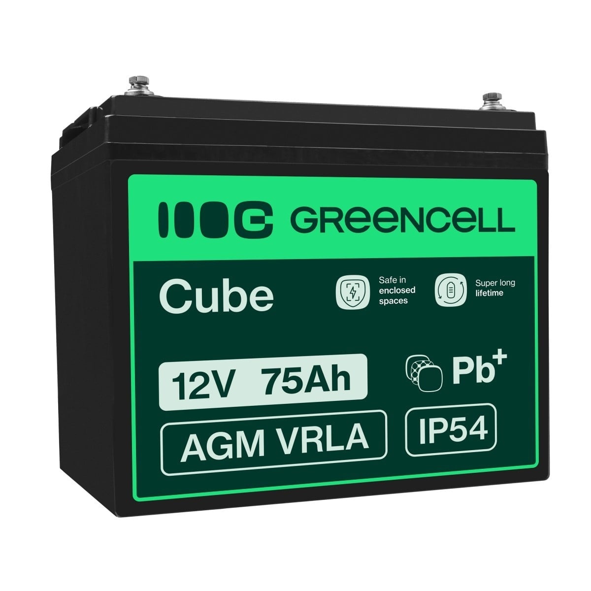 GREEN CELL Green Cell AGM25 batteria UPS Acido piombo (VRLA) 12 V 75 Ah - BATTERIE E ALIMENTATORI | TecnoCARE.net Sabaudia, Latina, Terracina, San Felice Circeo e Pontinia