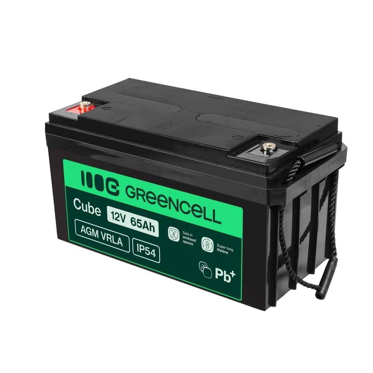 GREEN CELL Green Cell AGM Battery 12V 65Ah - Batteria - 65000 mAh - BATTERIE E ALIMENTATORI | TecnoCARE.net Sabaudia, Latina, Terracina, San Felice Circeo e Pontinia