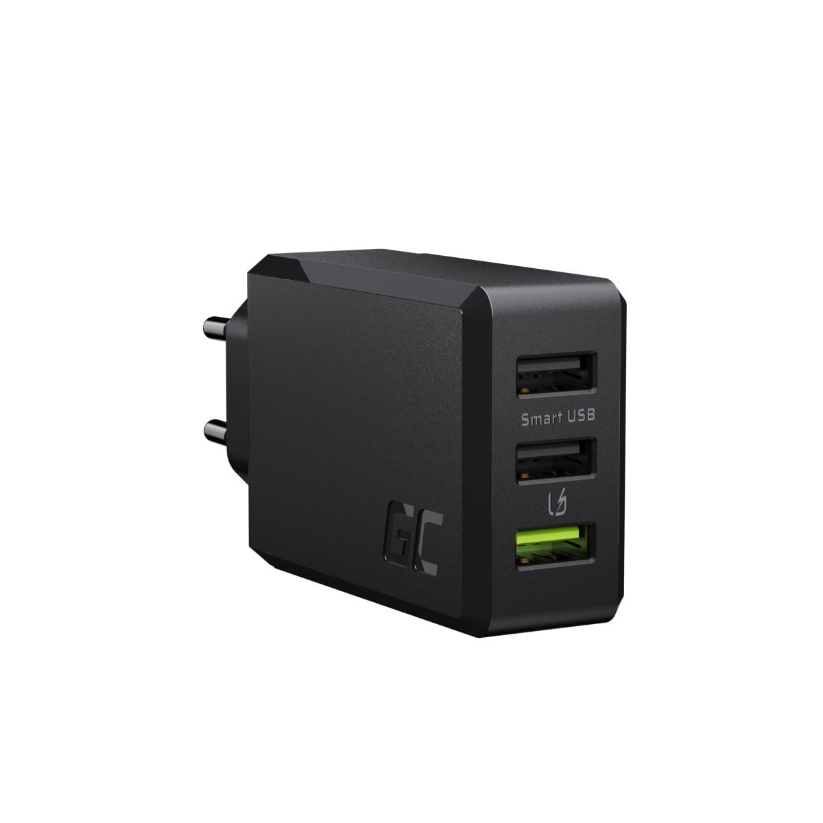 GREEN CELL Green Cell CHARGC03 Caricabatterie per dispositivi mobili Nero Interno - BATTERIE E ALIMENTATORI | TecnoCARE.net Sabaudia, Latina, Terracina, San Felice Circeo e Pontinia