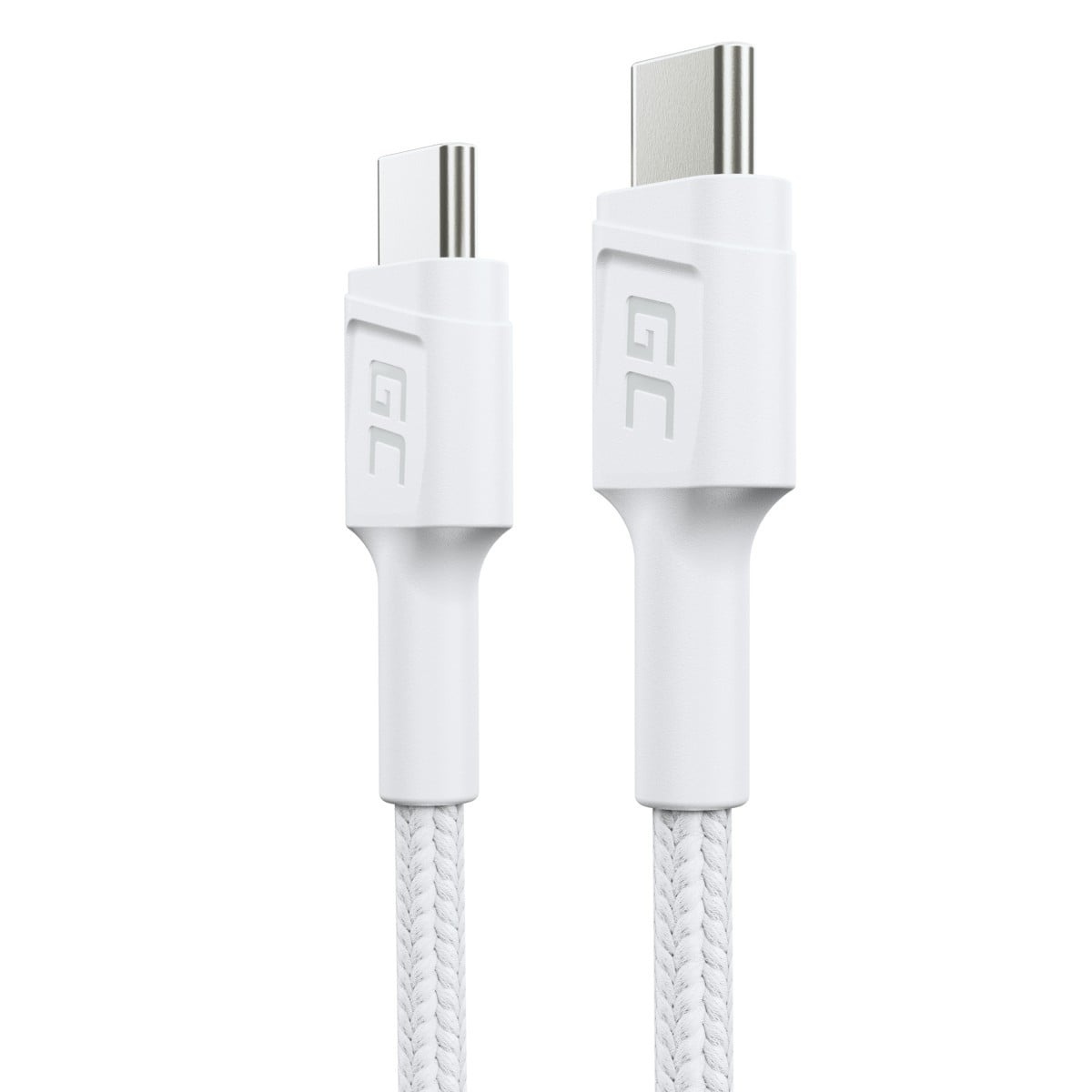GREEN CELL Green Cell GC PowerStream cavo USB USB 3.2 Gen 1 (3.1 Gen 1) 0,3 m USB C 0,48 Gbit/s 60 W Bianco - CAVI PER COMPUTER E PERIFERICHE | TecnoCARE.net Sabaudia, Latina, Terracina, San Felice Circeo e Pontinia