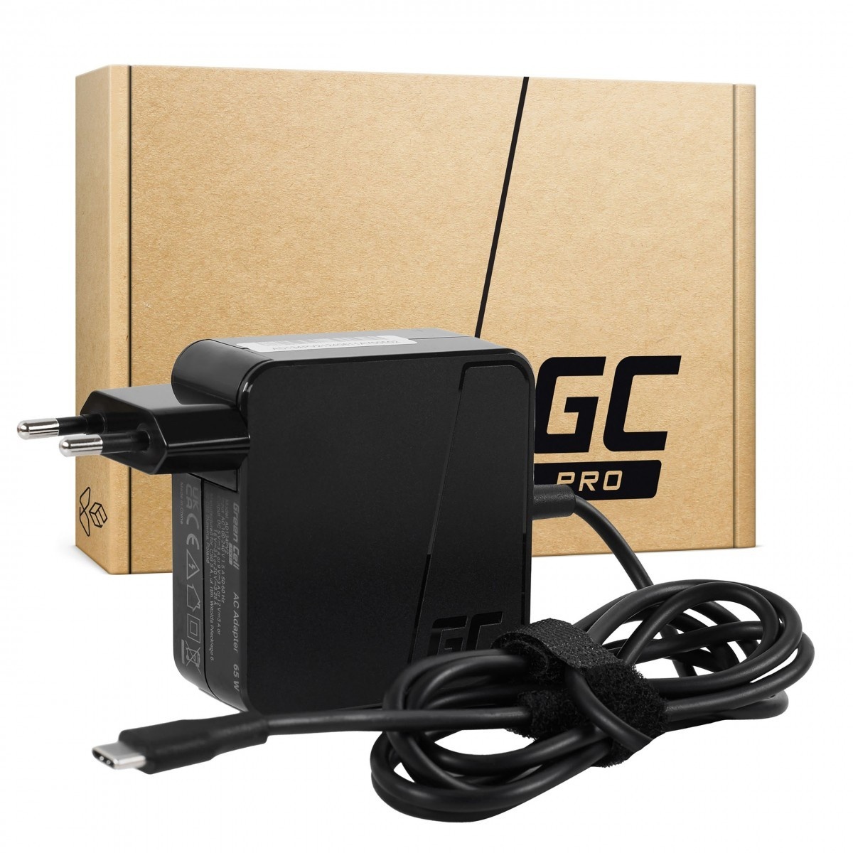 GREEN CELL Green Cell AD134PV2 Alimentatore PRO USB-C 65W per laptop, tablet, telefoni - BATTERIE E ALIMENTATORI | TecnoCARE.net Sabaudia, Latina, Terracina, San Felice Circeo e Pontinia