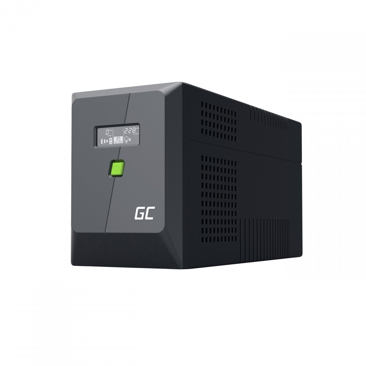 GREEN CELL Green Cell UPS 1500VA 900W PowerProof con display LCD - BATTERIE E ALIMENTATORI | TecnoCARE.net Sabaudia, Latina, Terracina, San Felice Circeo e Pontinia