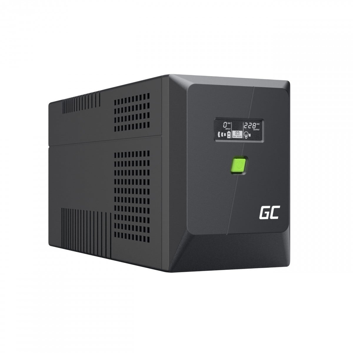 GREEN CELL Green Cell UPS 1500VA 1050W PowerProof con LCD - BATTERIE E ALIMENTATORI | TecnoCARE.net Sabaudia, Latina, Terracina, San Felice Circeo e Pontinia