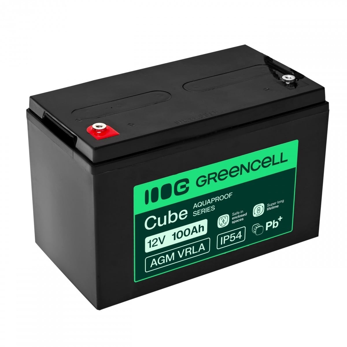 GREEN CELL Green Cell AGM VRLA 12V 100Ah batteria senza manutenzione per UPS, bilance, camper (332x175x220mm) - BATTERIE E ALIMENTATORI | TecnoCARE.net Sabaudia, Latina, Terracina, San Felice Circeo e Pontinia