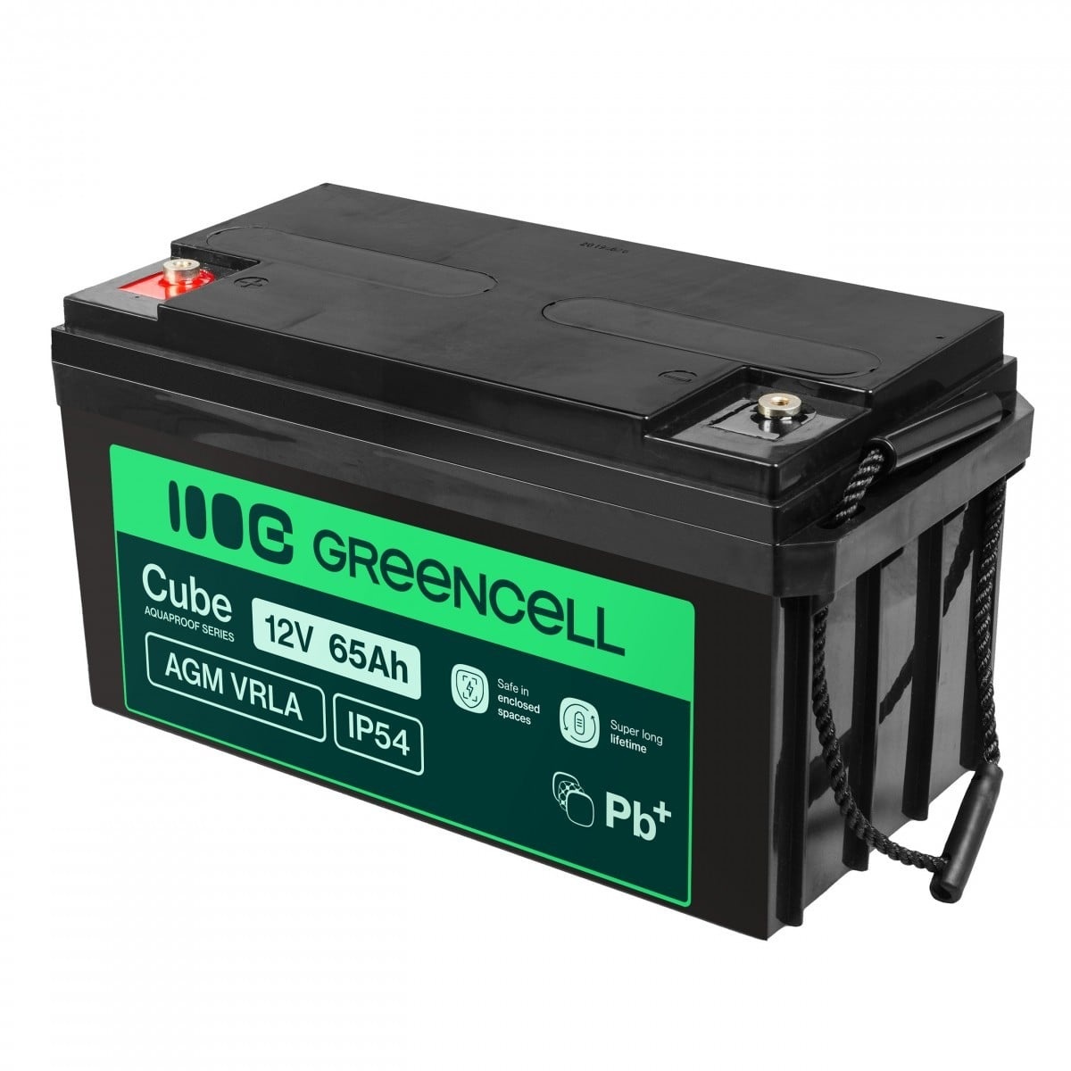 GREEN CELL Green Cell Cube AGM VRLA IP54 12V 65Ah batteria senza manutenzione per tosaerba, scooter, barche e carrozzine - BATTERIE E ALIMENTATORI | TecnoCARE.net Sabaudia, Latina, Terracina, San Felice Circeo e Pontinia