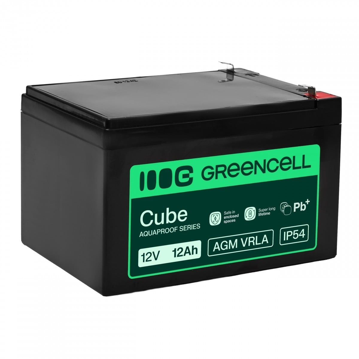 GREEN CELL Green Cell AGM VRLA 12V 12Ah batteria senza manutenzione per registratori di cassa, giocattoli, telecamere (151x98.5x95mm) - BATTERIE E ALIMENTATORI | TecnoCARE.net Sabaudia, Latina, Terracina, San Felice Circeo e Pontinia