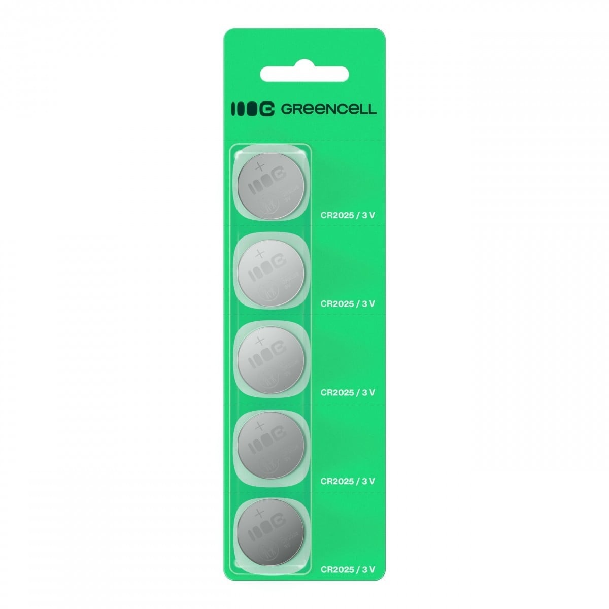 GREEN CELL Green Cell X5CR2025 5x Batteria a bottone al litio CR2025 CR 2025 3V 160mAh - BATTERIE E ALIMENTATORI | TecnoCARE.net Sabaudia, Latina, Terracina, San Felice Circeo e Pontinia