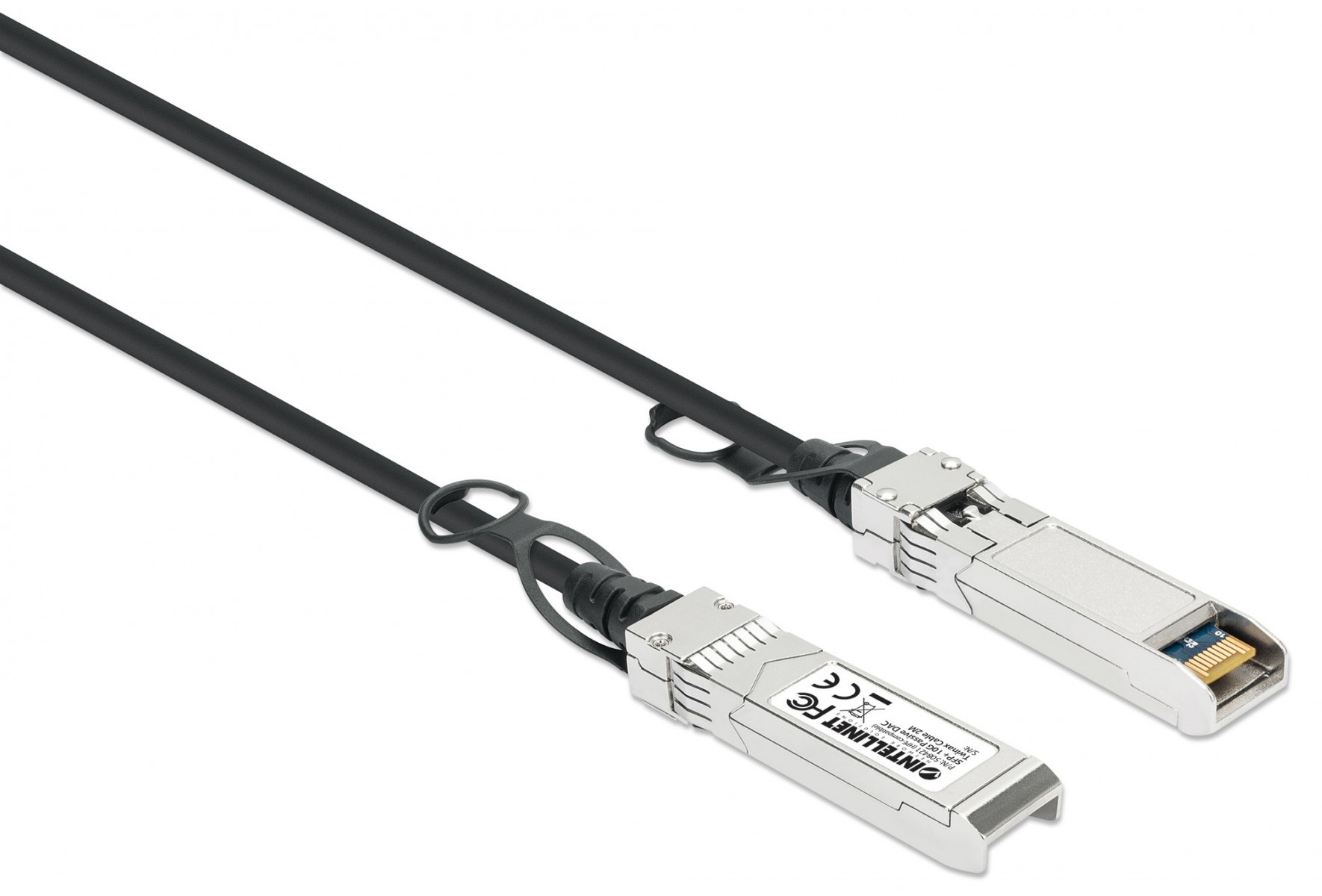 INTELLINET Intellinet 508421 cavo InfiniBand e in fibra ottica 2 m SFP+ Nero, Argento - CAVI PER COMPUTER E PERIFERICHE | TecnoCARE.net Sabaudia, Latina, Terracina, San Felice Circeo e Pontinia