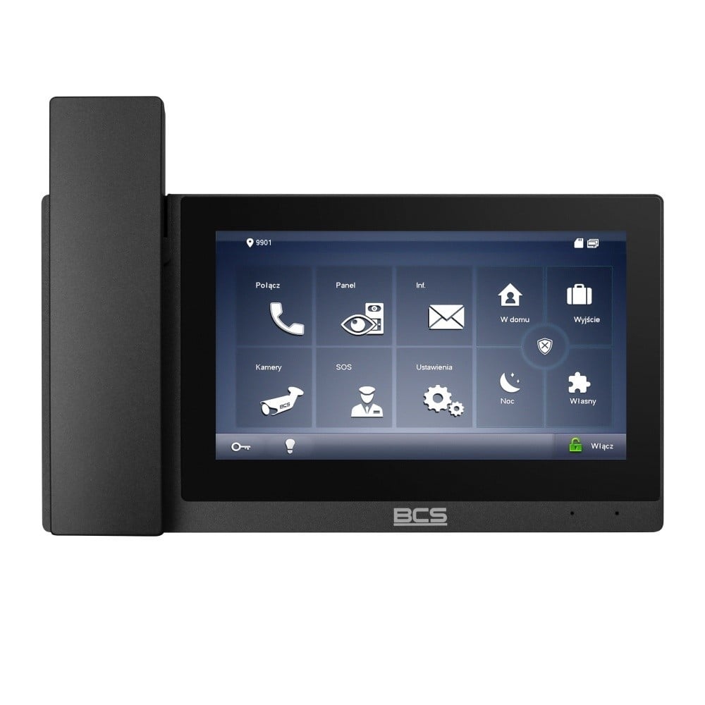 BCS BCS BCS-MON7500B-S Video Monitor con Telecamera e Citofono - ACCESSO E CONTROLLO | TecnoCARE.net Sabaudia, Latina, Terracina, San Felice Circeo e Pontinia