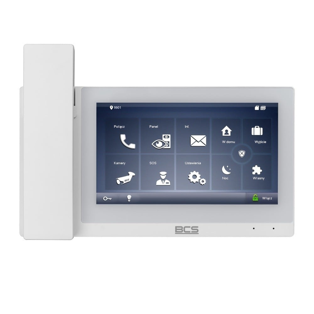 BCS BCS BCS-MON7500W-S Monitor Video con Funzione Intercom e Vista dal Vivo - ACCESSO E CONTROLLO | TecnoCARE.net Sabaudia, Latina, Terracina, San Felice Circeo e Pontinia