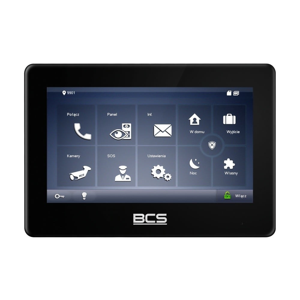 BCS BCS BCS-MON7600B-2 Monitor Video Duale con Interfono TCP/IP/SIP - ACCESSO E CONTROLLO | TecnoCARE.net Sabaudia, Latina, Terracina, San Felice Circeo e Pontinia