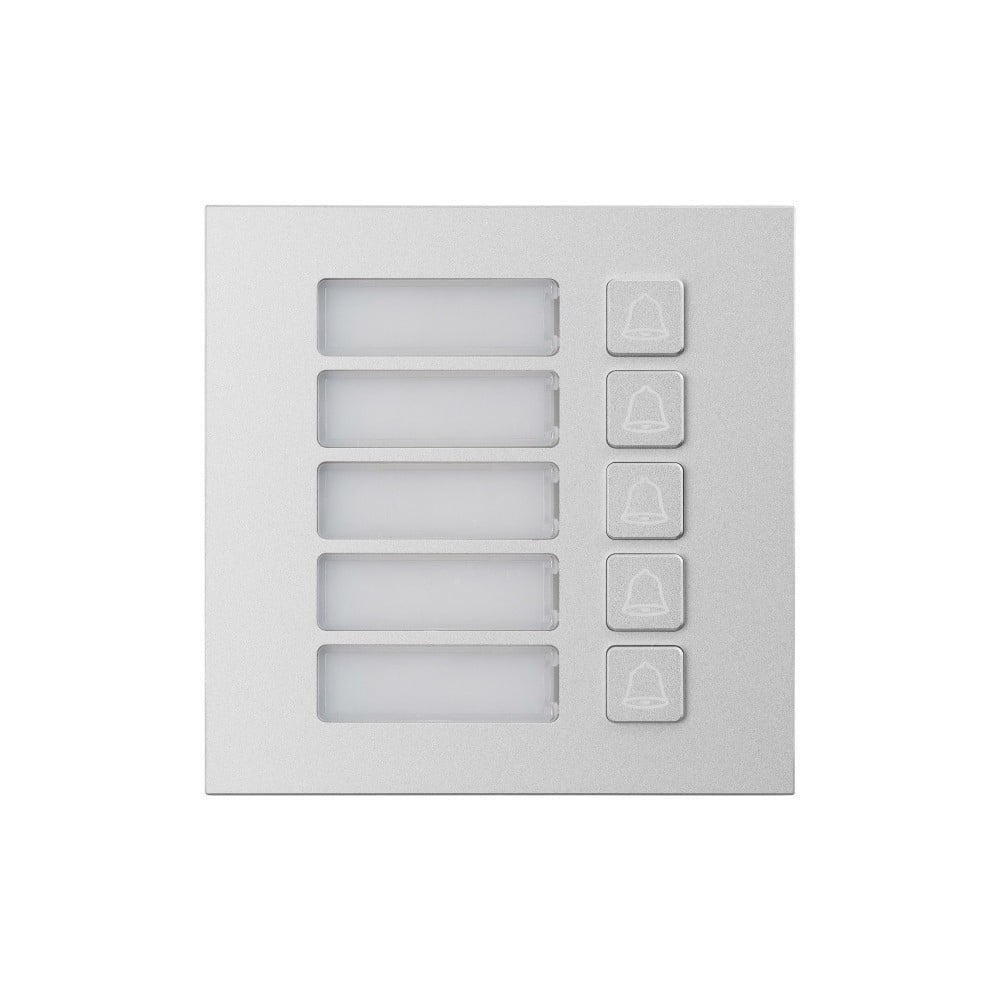 BCS BCS BCS-PAN-P5-N Modulo Doppio con Cinque Pulsanti - ACCESSO E CONTROLLO | TecnoCARE.net Sabaudia, Latina, Terracina, San Felice Circeo e Pontinia