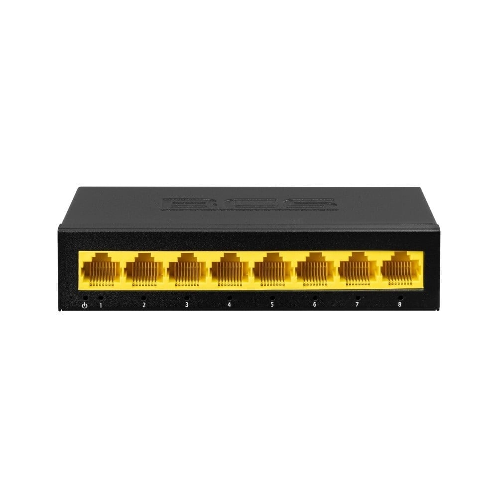 BCS BCS BCS-B-S08G Switch Gigabit 8 porte RJ45 1Gbps - RETI | TecnoCARE.net Sabaudia, Latina, Terracina, San Felice Circeo e Pontinia