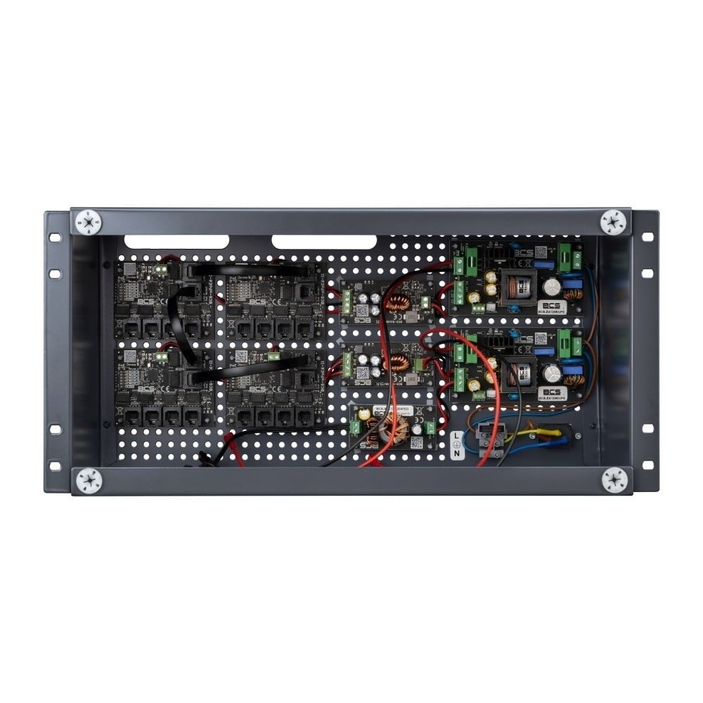 BCS BCS BCS-UPS/IP16/E-S/RACK5U Set di Alimentazione di Emergenza per 17 Ricevitori PoE - RETI | TecnoCARE.net Sabaudia, Latina, Terracina, San Felice Circeo e Pontinia