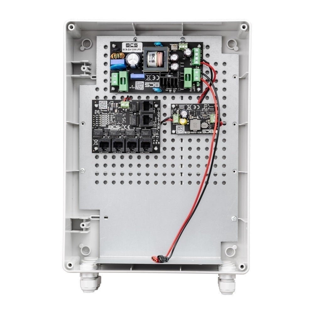 BCS BCS BCS-UPS/IP4/Z/E-S Set di Alimentazione di Emergenza Esterno per 5 Ricevitori PoE - RETI | TecnoCARE.net Sabaudia, Latina, Terracina, San Felice Circeo e Pontinia