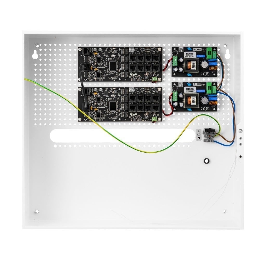 BCS BCS BCS-IP16Gb/E-S Set di alimentazione PoE per telecamere IP fino a 16 ricevitori con involucro interno - SISTEMI DI SORVEGLIANZA | TecnoCARE.net Sabaudia, Latina, Terracina, San Felice Circeo e Pontinia