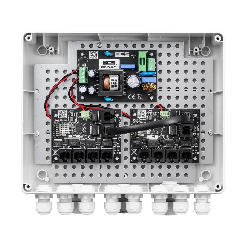 BCS BCS BCS-IP8/Z/E-S Set di alimentazione PoE esterna per telecamere IP - SISTEMI DI SORVEGLIANZA | TecnoCARE.net Sabaudia, Latina, Terracina, San Felice Circeo e Pontinia