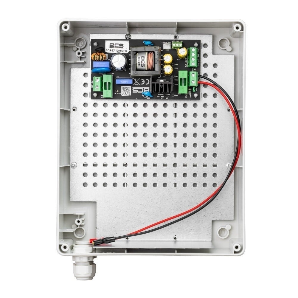BCS BCS BCS-ZA1206/UPS/L Alimentatore 12V 6A 72W per batterie AGM e al gel - QUADRI ELETTRICI E COMPONENTI | TecnoCARE.net Sabaudia, Latina, Terracina, San Felice Circeo e Pontinia