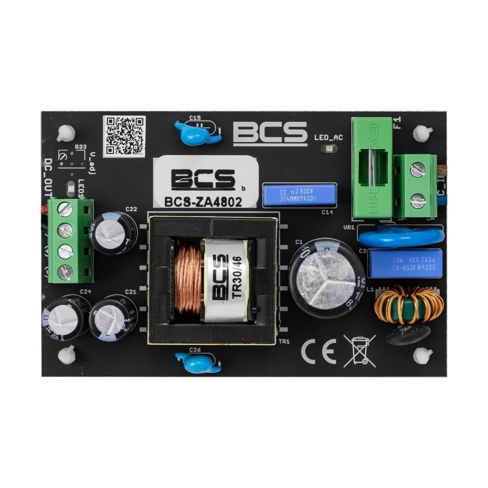 BCS BCS BCS-ZA4802 Alimentatore 48V 2A 90W con Protezione per Installazione - QUADRI ELETTRICI E COMPONENTI | TecnoCARE.net Sabaudia, Latina, Terracina, San Felice Circeo e Pontinia