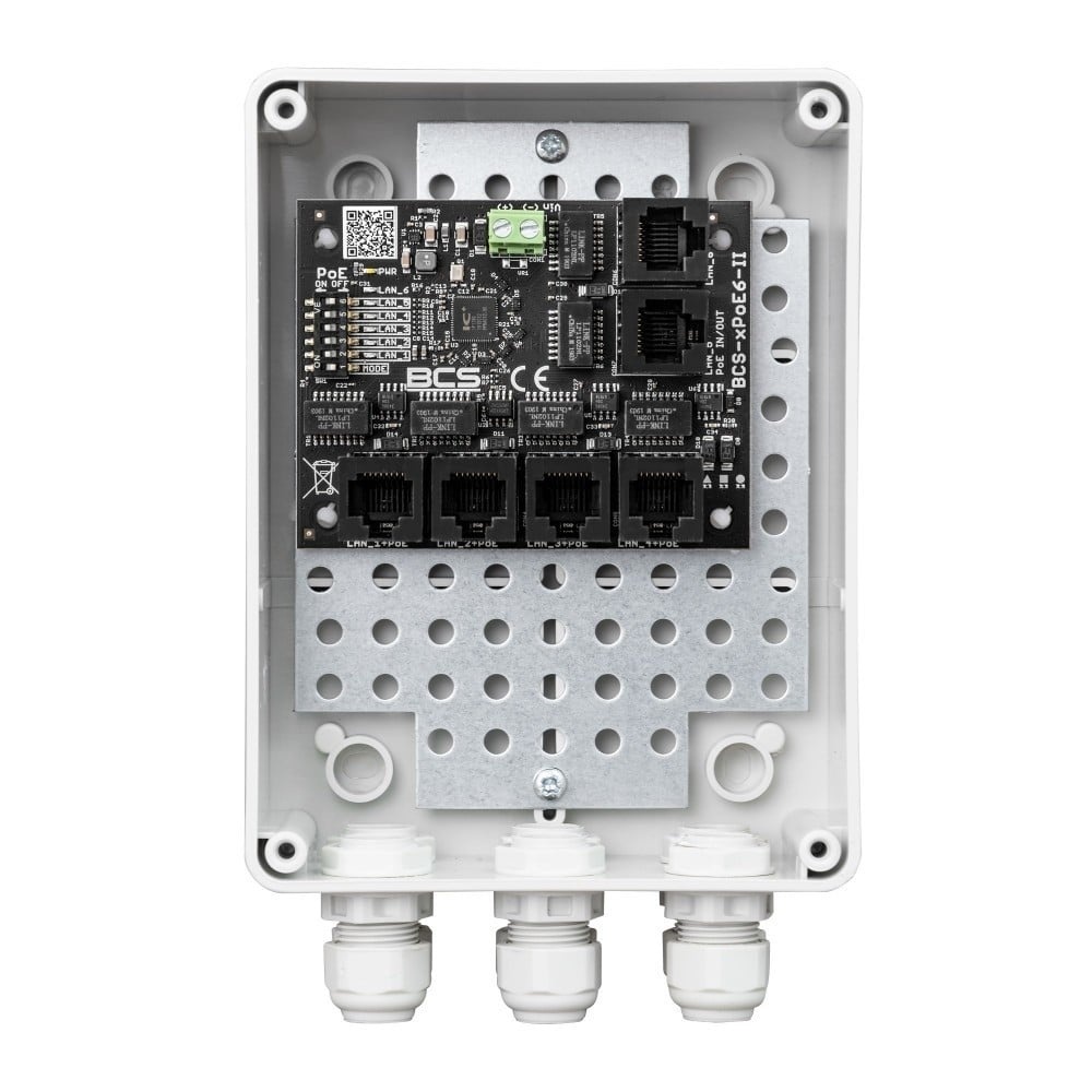 BCS BCS BCS-xPoE6/S Switch di Rete Esterno - RETI | TecnoCARE.net Sabaudia, Latina, Terracina, San Felice Circeo e Pontinia