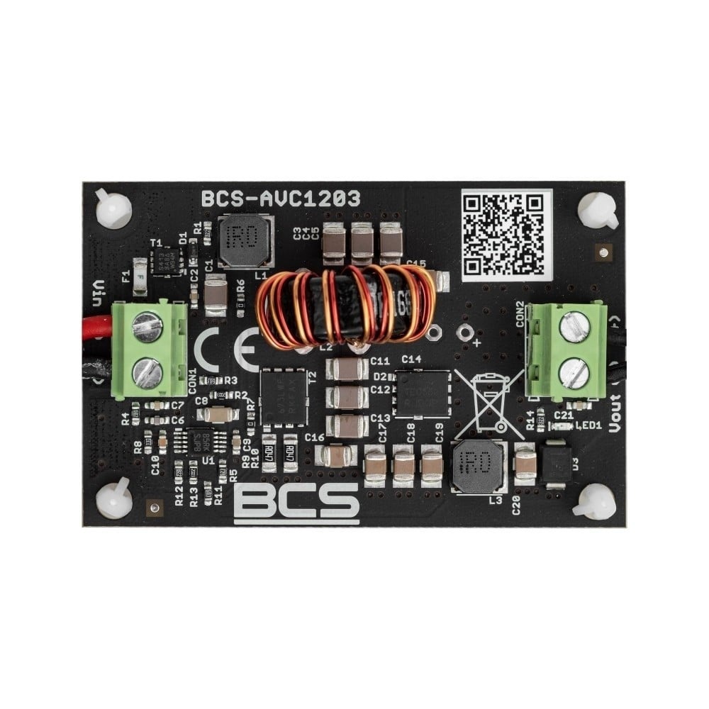 BCS BCS BCS-AVC1203 Convertitore DC/DC ad alta efficienza 12V 30W con protezione da 3A - STABILIZZATORI DI RETE | TecnoCARE.net Sabaudia, Latina, Terracina, San Felice Circeo e Pontinia