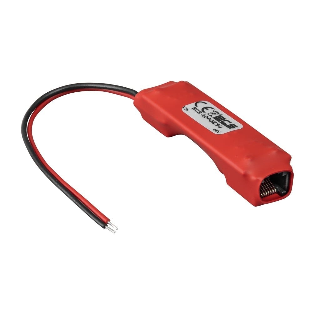 BCS BCS BCS-ADPOE/SU Adattatore PoE con Convertitore 10-30VDC, 15W, LAN 10/100Mbps - RETI | TecnoCARE.net Sabaudia, Latina, Terracina, San Felice Circeo e Pontinia