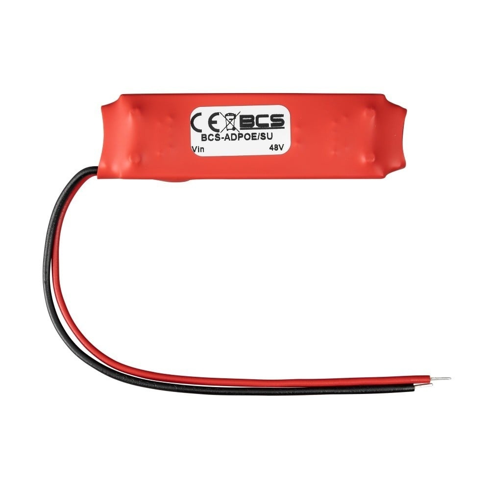 BCS BCS BCS-ADPOE/SU Adattatore PoE con Convertitore 10-30VDC, 15W, LAN 10/100Mbps - RETI | TecnoCARE.net Sabaudia, Latina, Terracina, San Felice Circeo e Pontinia