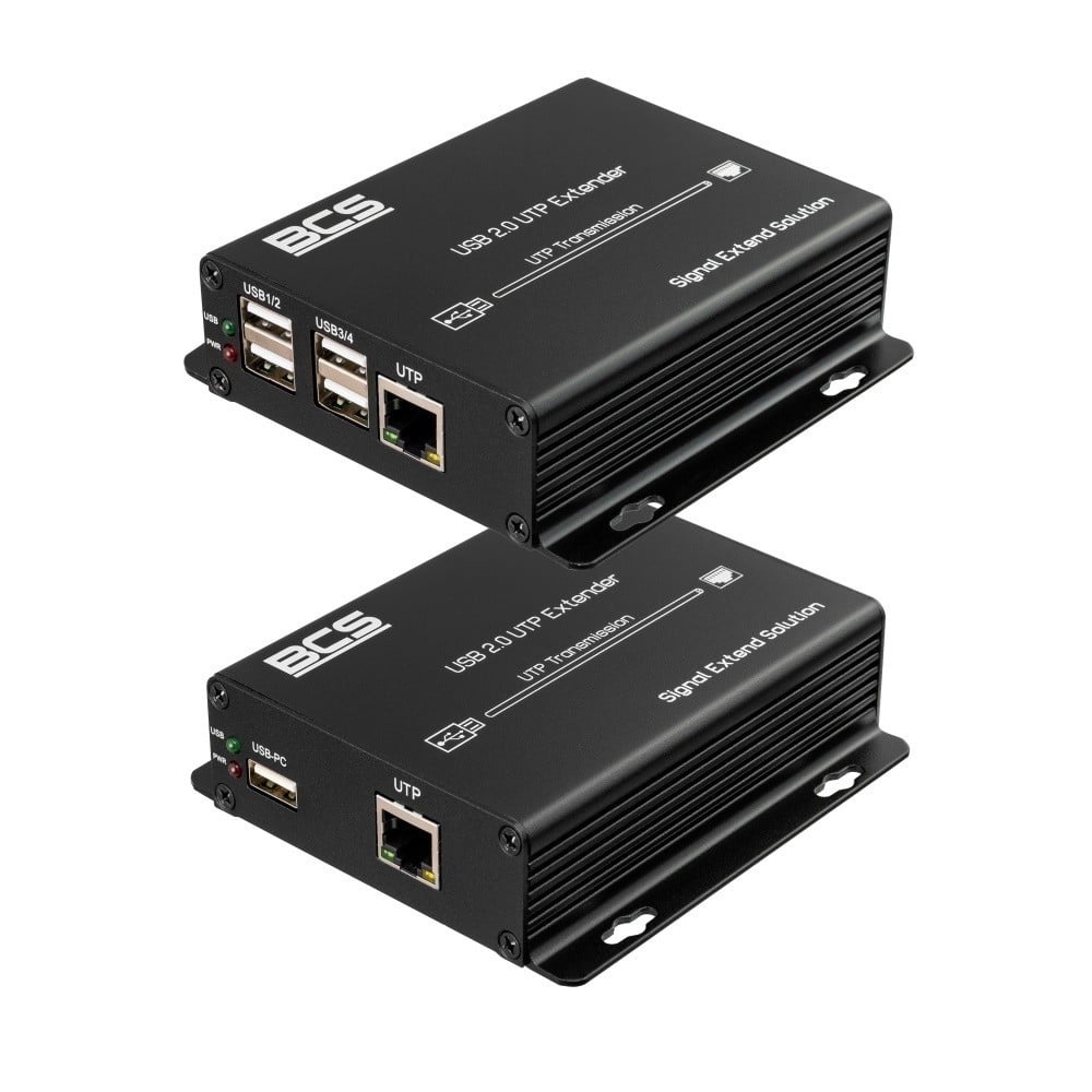 BCS BCS BCS-UTP-4USB-SET(2) Extensore USB su cavo UTP fino a 100m, supporta 4 dispositivi - DISPOSITIVI SMART PER LA CASA | TecnoCARE.net Sabaudia, Latina, Terracina, San Felice Circeo e Pontinia