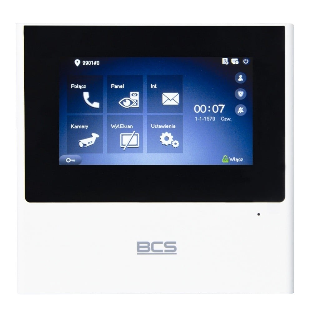 BCS BCS BCS-MON4000W-S Monitor Video IP con Funzione di Visione Live - ACCESSO E CONTROLLO | TecnoCARE.net Sabaudia, Latina, Terracina, San Felice Circeo e Pontinia