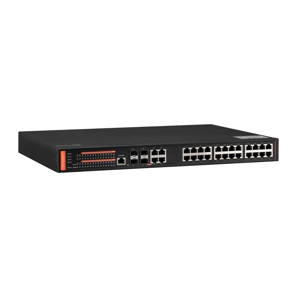 BCS BCS BCS-SP24G04G-4SFP-M Switch PoE Gestito 24 Porte 1Gbps con Alimentazione da 400W - RETI | TecnoCARE.net Sabaudia, Latina, Terracina, San Felice Circeo e Pontinia