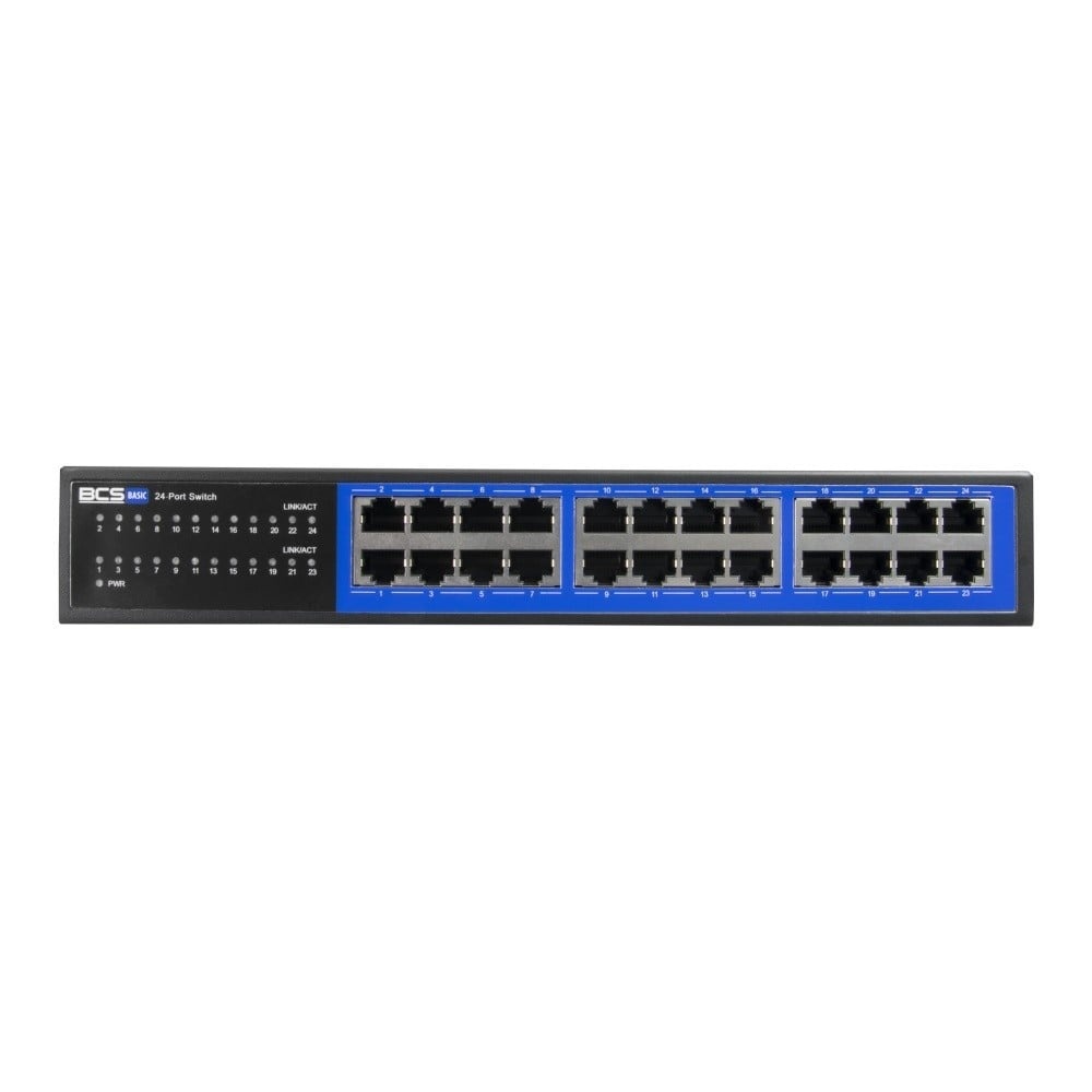 BCS BCS BCS-B-S24G Switch Gigabit 24 Porte RJ45 1Gbps - RETI | TecnoCARE.net Sabaudia, Latina, Terracina, San Felice Circeo e Pontinia