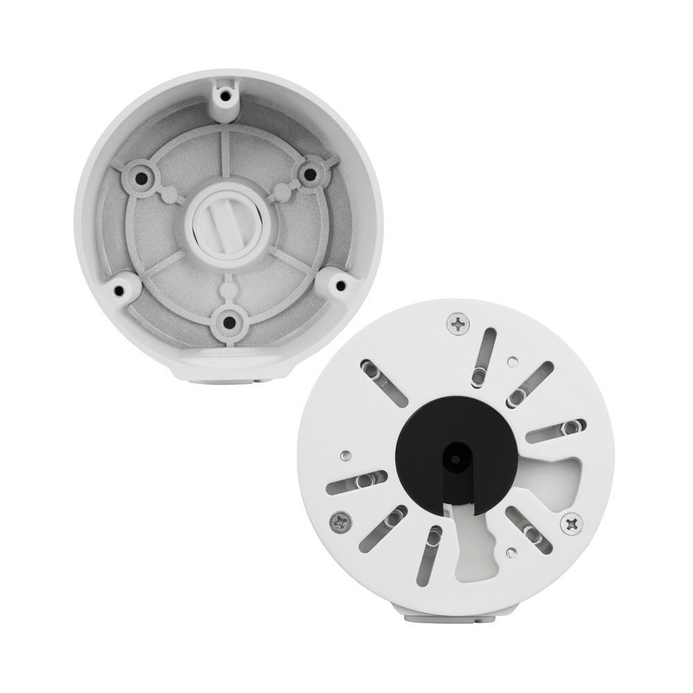 BCS BCS BCS-ADU100 Scatola di montaggio universale per telecamere Ø100mm con interasse dei fori regolabile - SISTEMI DI SORVEGLIANZA | TecnoCARE.net Sabaudia, Latina, Terracina, San Felice Circeo e Pontinia