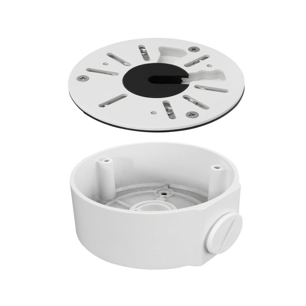 BCS BCS BCS-ADU100 Scatola di montaggio universale per telecamere Ø100mm con interasse dei fori regolabile - SISTEMI DI SORVEGLIANZA | TecnoCARE.net Sabaudia, Latina, Terracina, San Felice Circeo e Pontinia