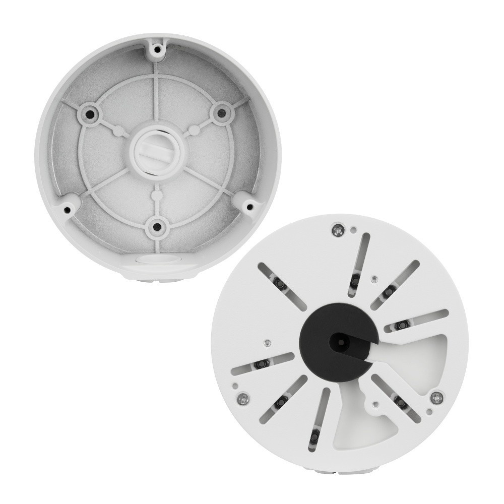 BCS BCS BCS-ADU125 Scatola di montaggio universale per telecamere Ø125mm con fori regolabili - SISTEMI DI SORVEGLIANZA | TecnoCARE.net Sabaudia, Latina, Terracina, San Felice Circeo e Pontinia