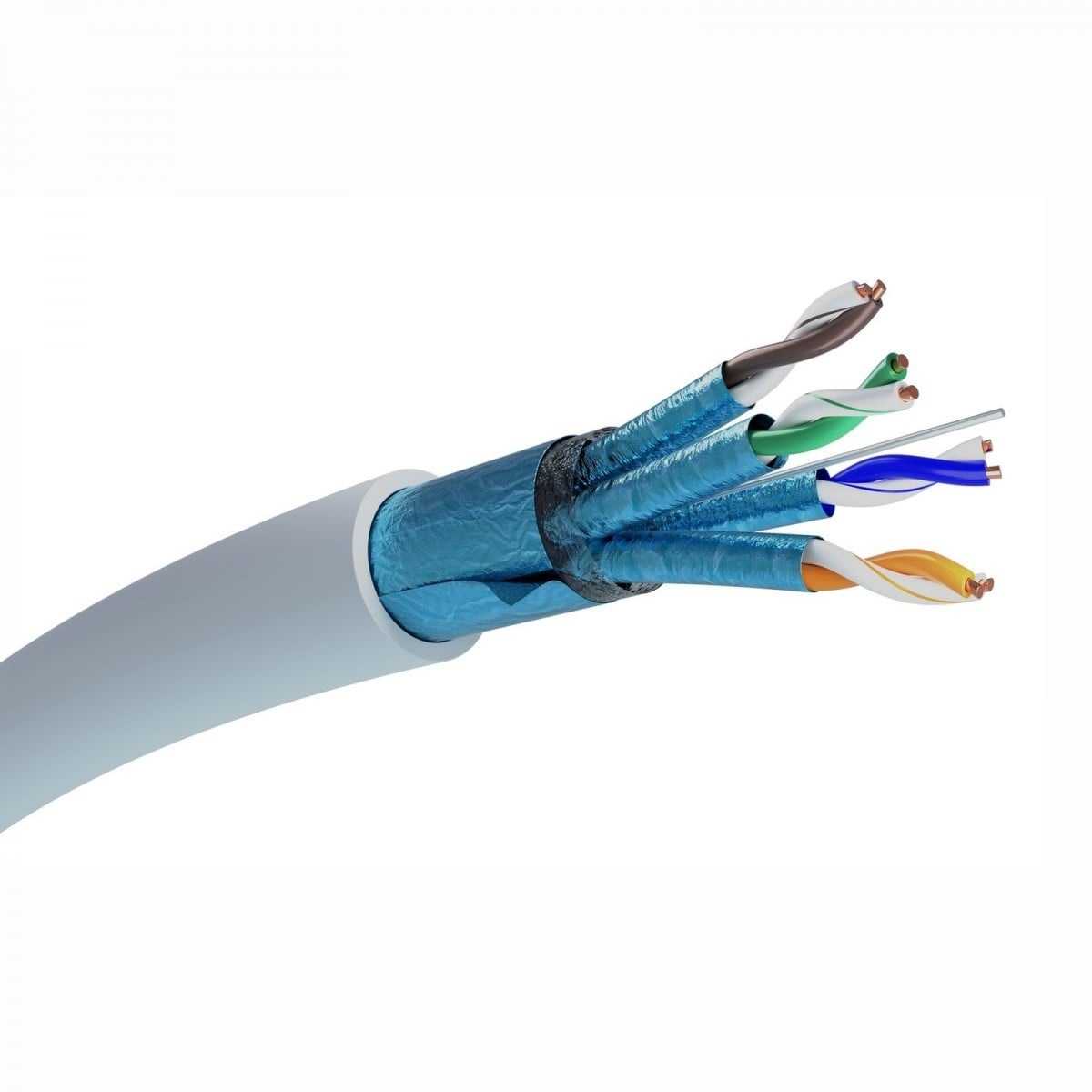 EXTRALINK Extralink EX.96600 Cavo di rete Cat6A F/FTP interno 25m - CAVI PER COMPUTER E PERIFERICHE | TecnoCARE.net Sabaudia, Latina, Terracina, San Felice Circeo e Pontinia