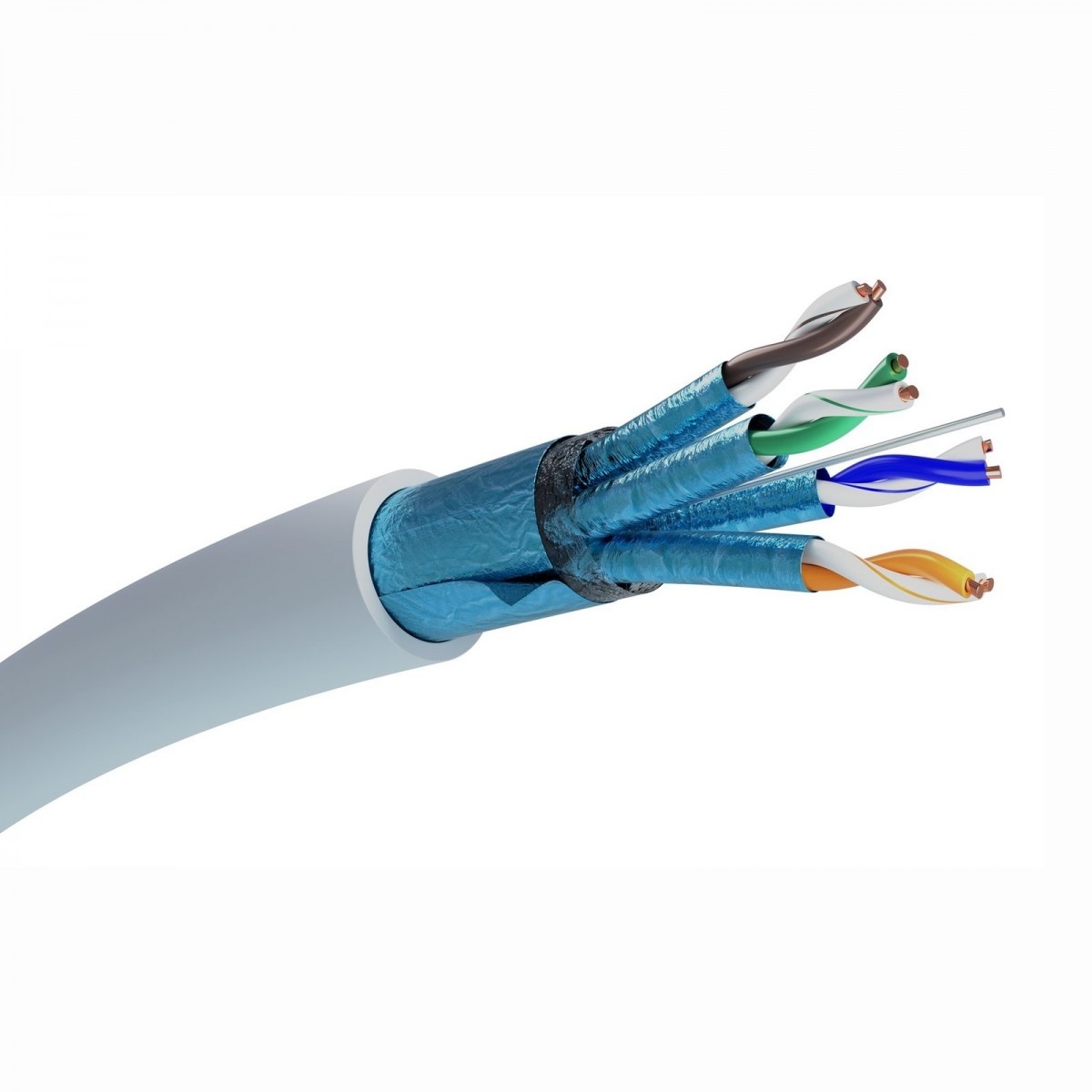 EXTRALINK Extralink EX.96624 Cavo di rete Cat6A F/FTP interno 305m - CAVI PER COMPUTER E PERIFERICHE | TecnoCARE.net Sabaudia, Latina, Terracina, San Felice Circeo e Pontinia