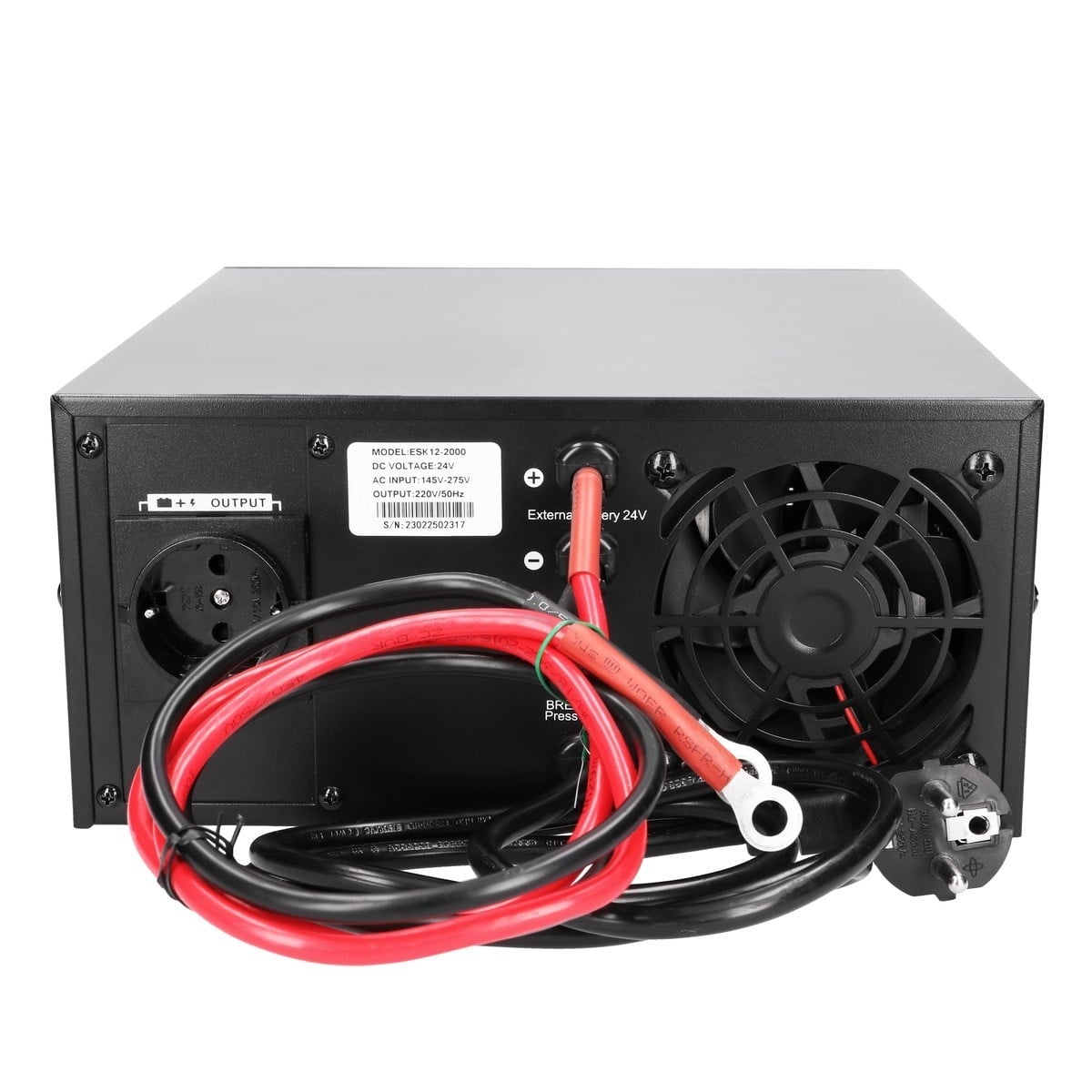 EXTRALINK Extralink Piorun 2000VA/1600W sostituto per Volt Sinus Pro | Inverter | Sinusoidale pura, tensione della batteria 24VDC - BATTERIE E ALIMENTATORI | TecnoCARE.net Sabaudia, Latina, Terracina, San Felice Circeo e Pontinia