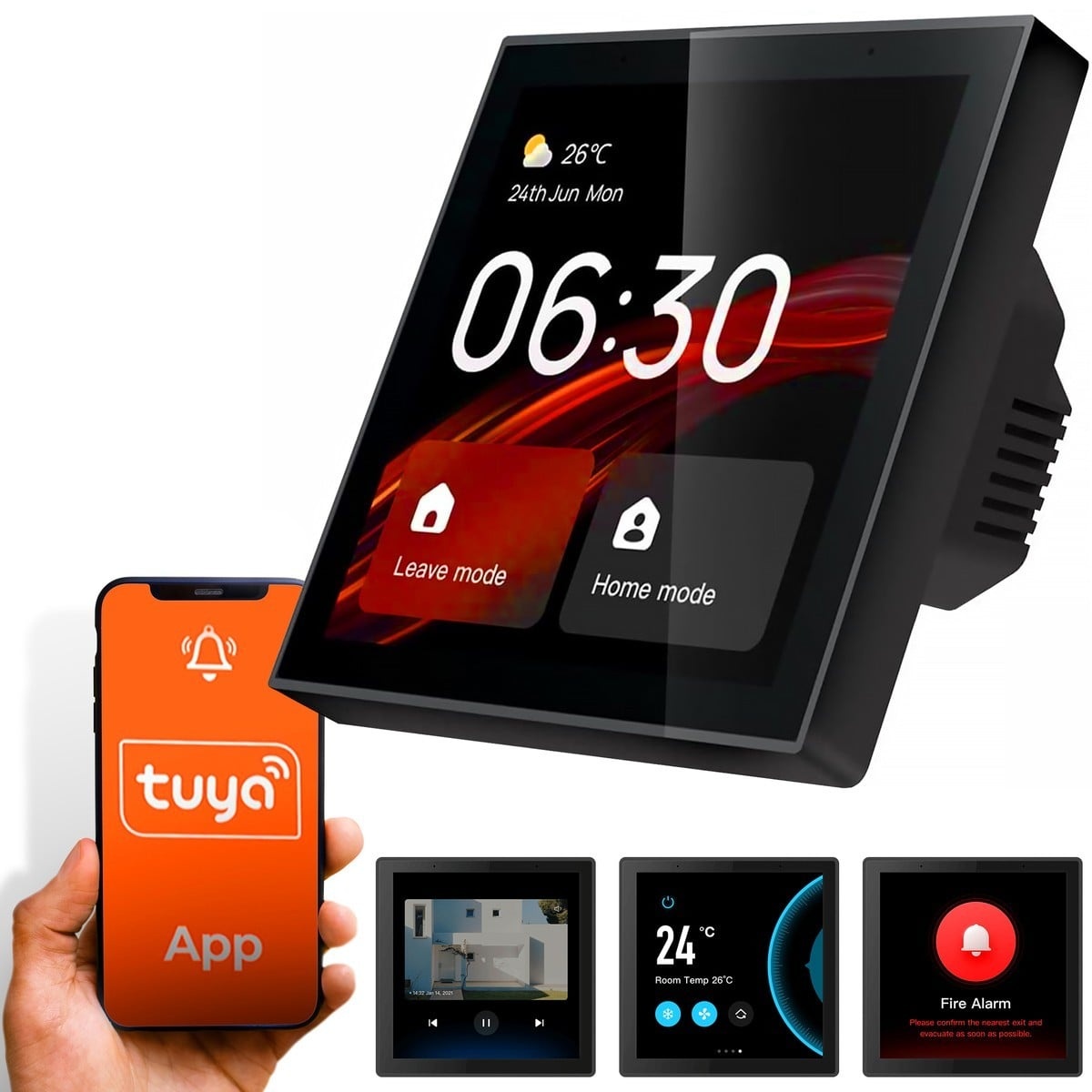 EXTRALINK Extralink Pannello di Controllo Smart Life | Pannello di controllo | Gateway, Hub, Wi-Fi, Bluetooth, Zigbee - DISPOSITIVI SMART PER LA CASA | TecnoCARE.net Sabaudia, Latina, Terracina, San Felice Circeo e Pontinia