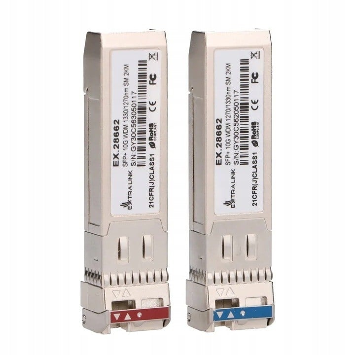 EXTRALINK Extralink SFP+ 10G WDM 1270/1330NM SM 2KM modulo del ricetrasmettitore di rete - RETI | TecnoCARE.net Sabaudia, Latina, Terracina, San Felice Circeo e Pontinia