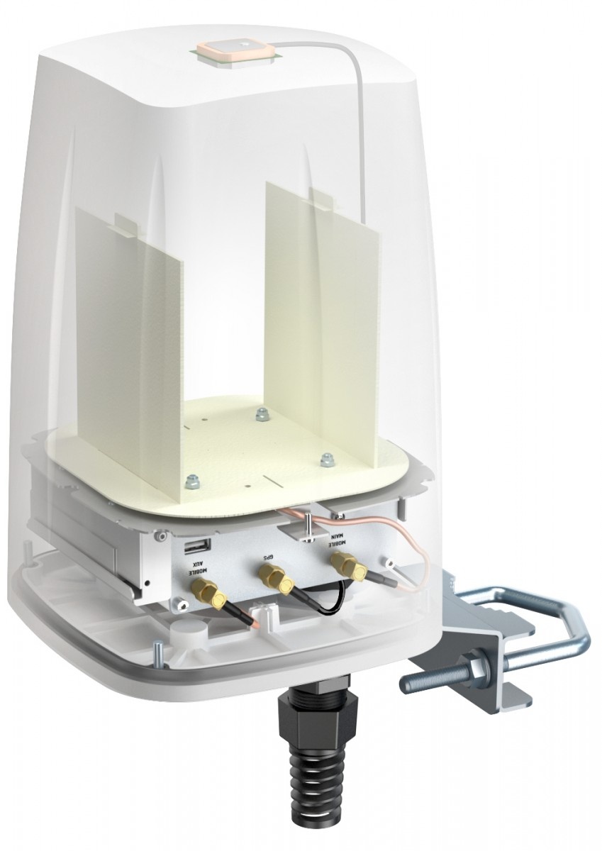 QUWIRELESS QuWireless AX09S Antenna Omni-Direzionale 4 dBi Guadagno 0.694-2.7 GHz - RETI | TecnoCARE.net Sabaudia, Latina, Terracina, San Felice Circeo e Pontinia