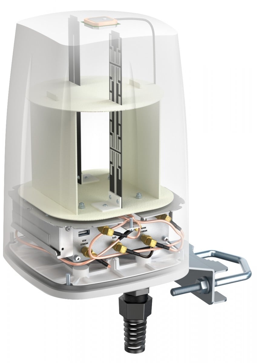 QUWIRELESS QuWireless AX11S Antenna Omni-Direzionale 4 dBi Guadagno Multi-Frequenza - RETI | TecnoCARE.net Sabaudia, Latina, Terracina, San Felice Circeo e Pontinia