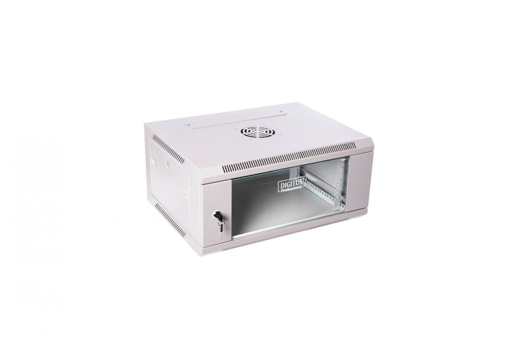 DIGITUS Digitus DN-W19 06U/450 rack 6U Da parete Grigio chiaro - COMPONENTI | TecnoCARE.net Sabaudia, Latina, Terracina, San Felice Circeo e Pontinia