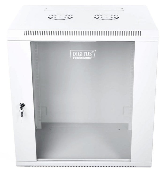 DIGITUS Digitus DN-W19 12U/450 rack Da parete Grigio - COMPONENTI | TecnoCARE.net Sabaudia, Latina, Terracina, San Felice Circeo e Pontinia
