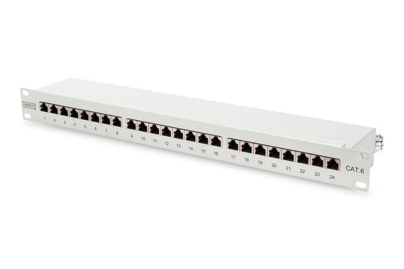 DIGITUS DN-91624S - RJ-45 - Bianco - 1U - -20 - 70 °C - 482 mm - 44 mm - RETI | TecnoCARE.net Sabaudia, Latina, Terracina, San Felice Circeo e Pontinia