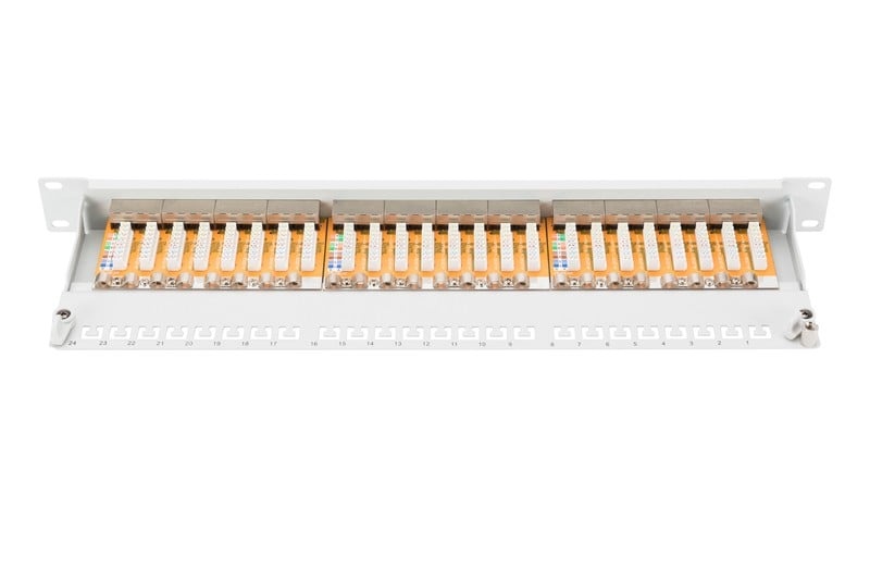 DIGITUS DN-91624S - RJ-45 - Bianco - 1U - -20 - 70 °C - 482 mm - 44 mm - RETI | TecnoCARE.net Sabaudia, Latina, Terracina, San Felice Circeo e Pontinia