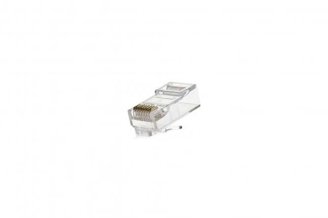 DIGITUS RJ12 Modular plug (6P6C), unshielded, stranded cable, 100 pieces - CAVI PER COMPUTER E PERIFERICHE | TecnoCARE.net Sabaudia, Latina, Terracina, San Felice Circeo e Pontinia