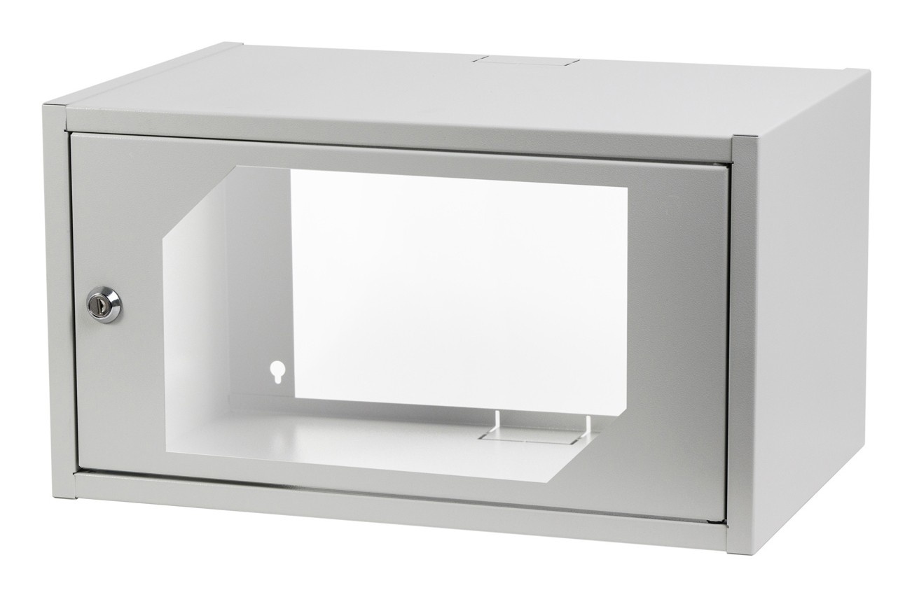 DIGITUS Digitus CL-19 06U rack 6U Da parete Grigio chiaro - COMPONENTI | TecnoCARE.net Sabaudia, Latina, Terracina, San Felice Circeo e Pontinia