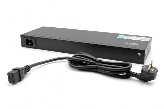 DIGITUS Digitus DN-DP-H-1-8C13 unità di distribuzione dell'energia (PDU) 1U Nero - BATTERIE E ALIMENTATORI | TecnoCARE.net Sabaudia, Latina, Terracina, San Felice Circeo e Pontinia