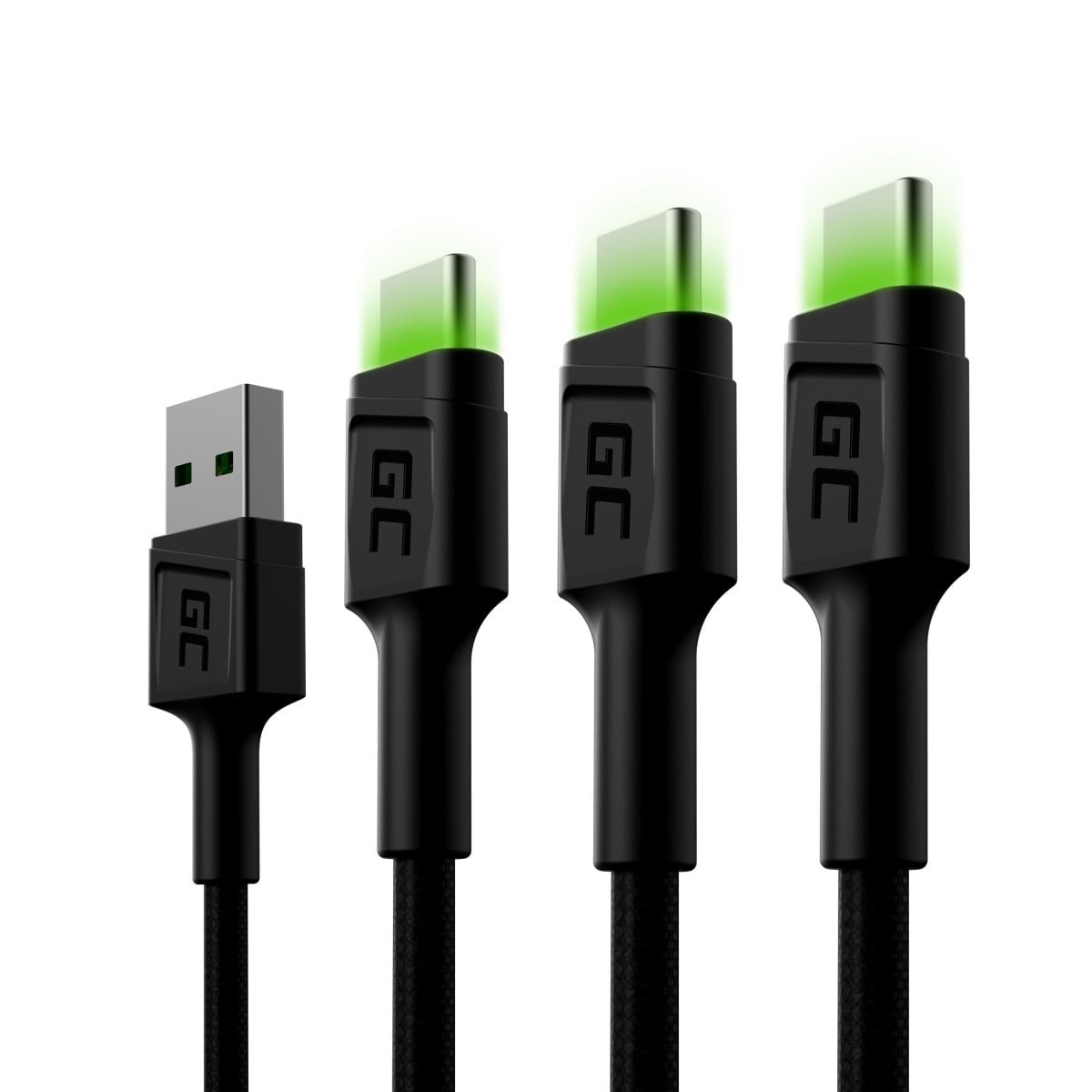 GREEN CELL Green Cell KABGCSET02 cavo USB 1,2 m USB A USB C Nero - CAVI PER COMPUTER E PERIFERICHE | TecnoCARE.net Sabaudia, Latina, Terracina, San Felice Circeo e Pontinia
