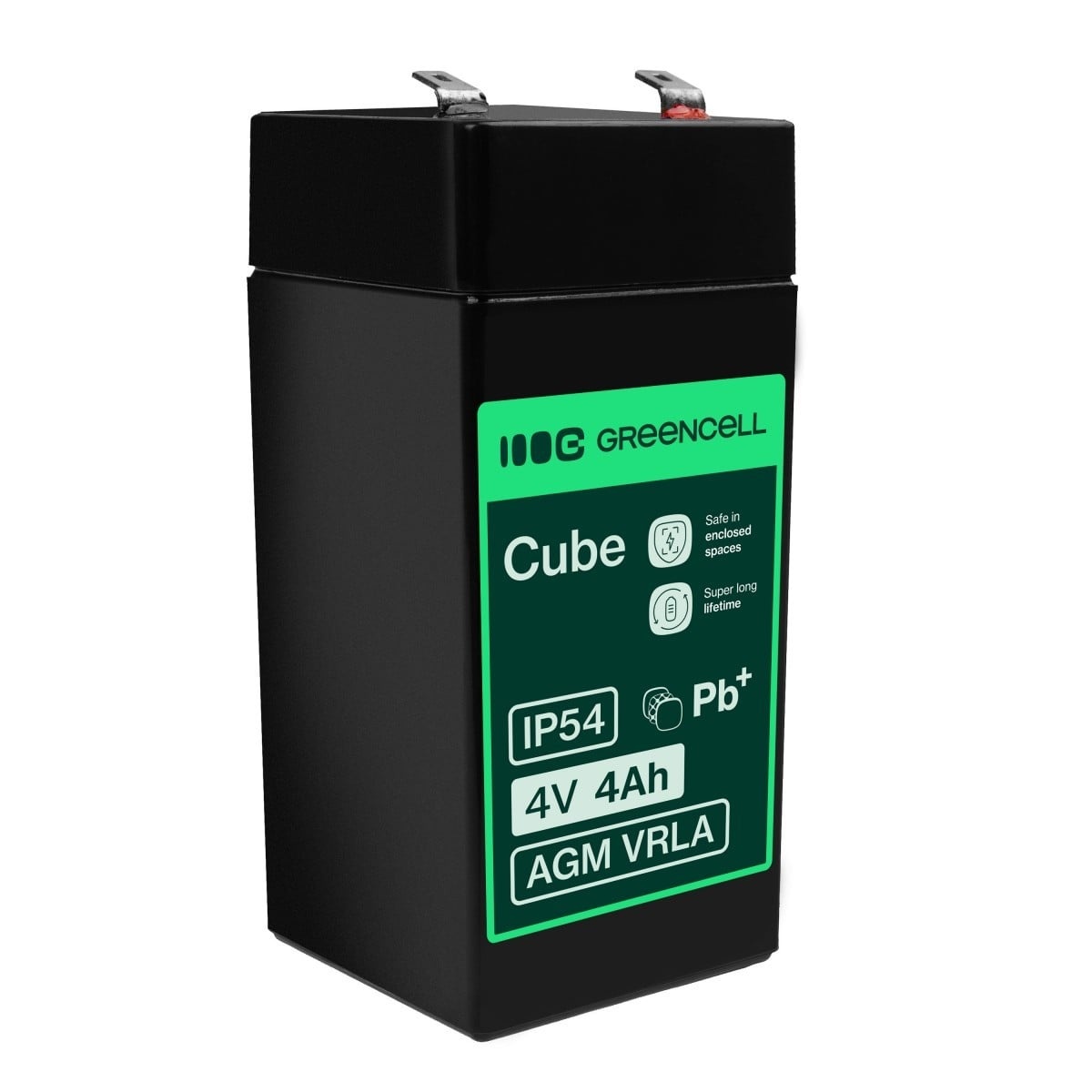 GREEN CELL Green Cell AGM37 batteria ricaricabile industriale Acido piombo (VRLA) 4000 mAh 4 V - BATTERIE E ALIMENTATORI | TecnoCARE.net Sabaudia, Latina, Terracina, San Felice Circeo e Pontinia